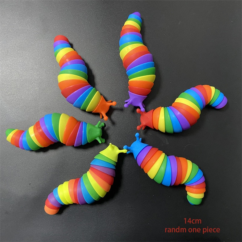 Colorful Snail Fidget Toy for Stress Relief - Befez
