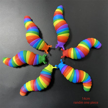 Colorful Snail Fidget Toy for Stress Relief - Befez