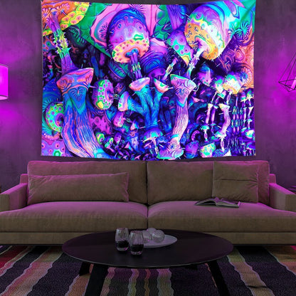 Vibrant Colorful Wall Hanging Tapestry