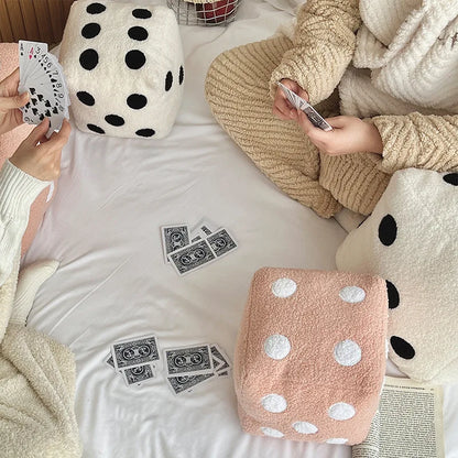 Soft Dice Shaped Pillow
