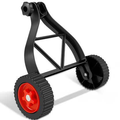 Adjustable Lawn Mower Support Wheel Kit