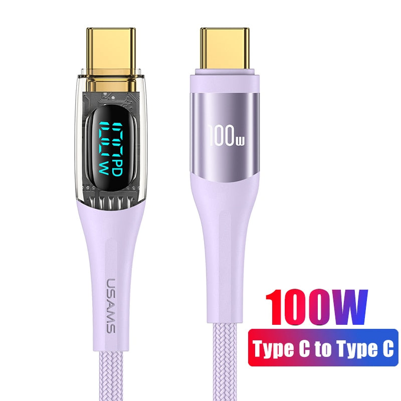 Quick Charge LED USB Fast Charging Cable