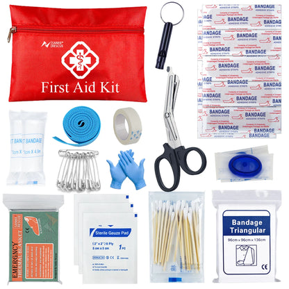 Ultimate 24-Piece Outdoor Survival Emergency Kit
