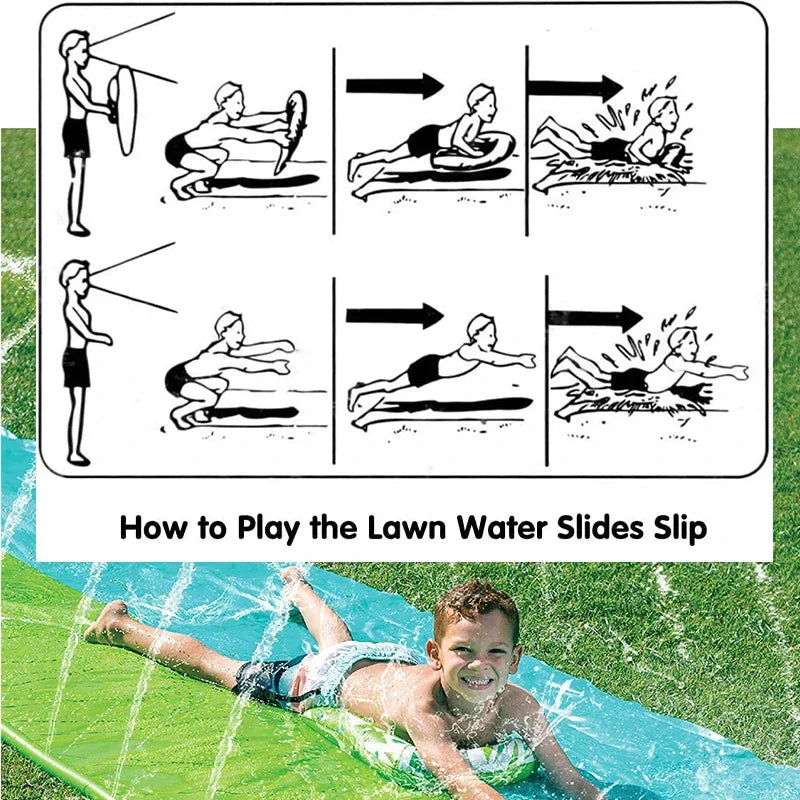 Fun Inflatable Garden Water Slide for Kids
