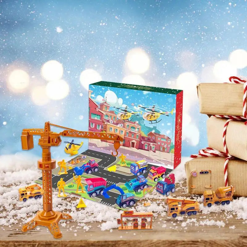 Fun Kids Car Calendar for Christmas