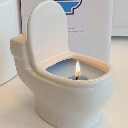 Funny Bathroom Scented Candle