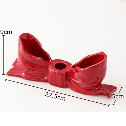 Decorative Floral Ceramic Candle Holder