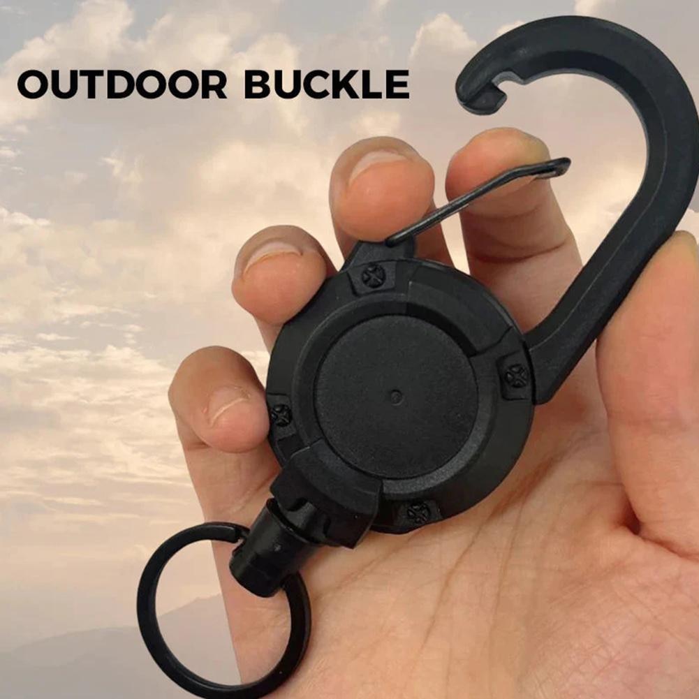 Tough Retractable Keychain with Pull Clip