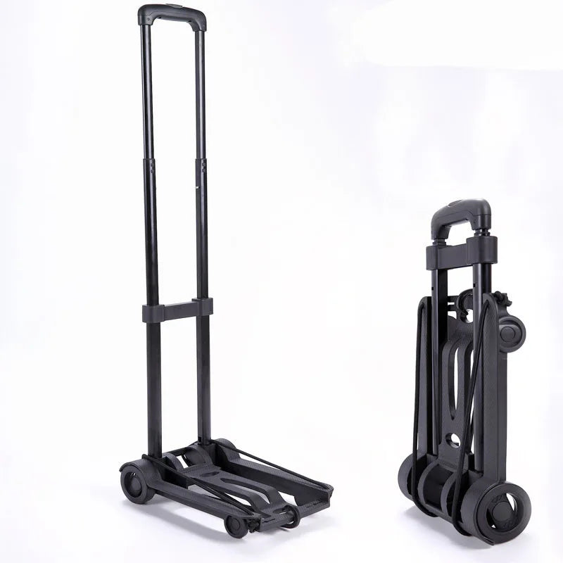 Compact Folding Dolly with Adjustable Handle