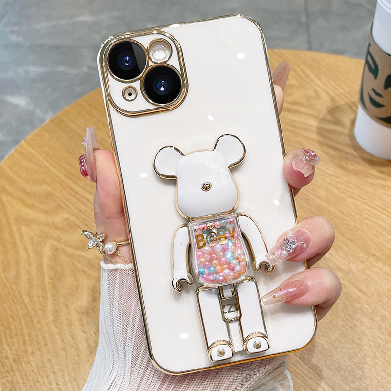 Fun Bear Design Phone Cover