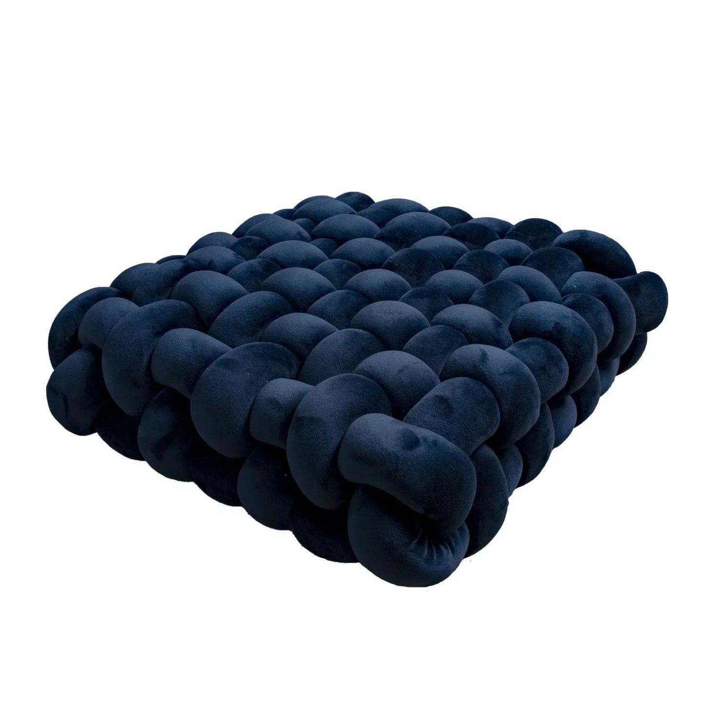 Plush Textured Knot Pillow
