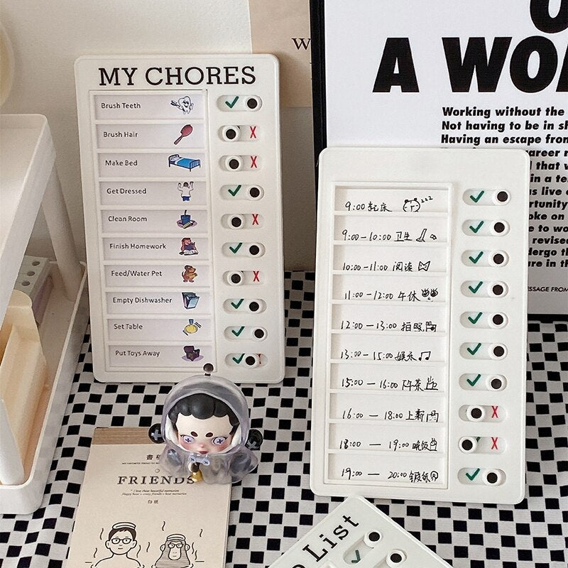 Daily Organizer Whiteboard Planner