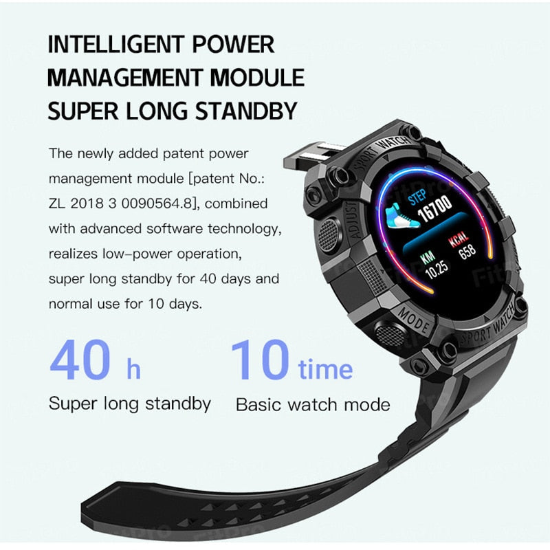 Fitness Tracker Bluetooth Smartwatch