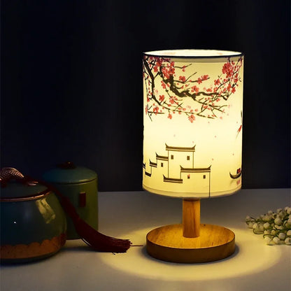 Traditional Chinese Dimmable Table Lamp
