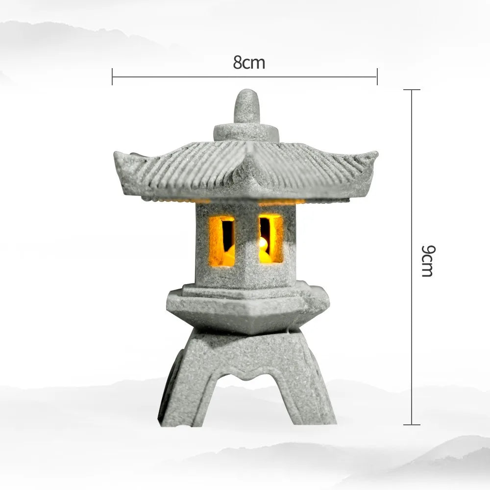 Small Zen Garden Stone Ornament