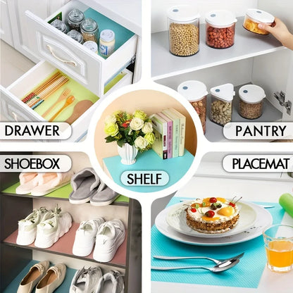 FridgeGuard 4pc Fridge Shelf Liners | Easy Clean EVA Mats
