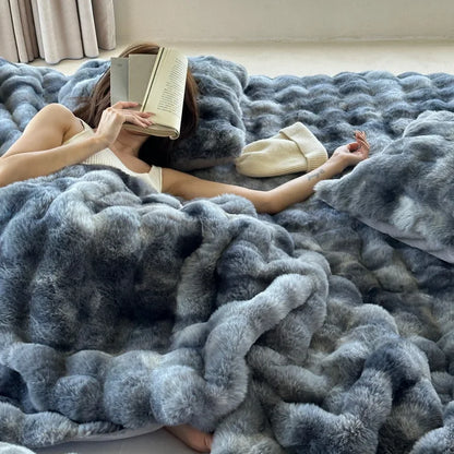 Soft Plush Winter Duvet Cover Set