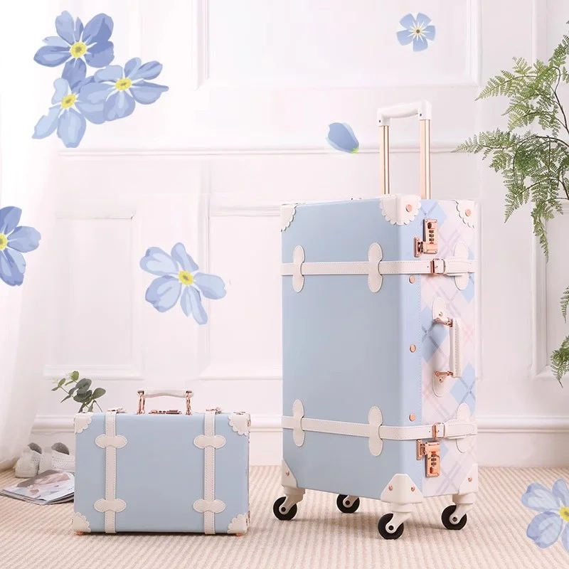 Vintage Style Hardside Luggage Set Valencia