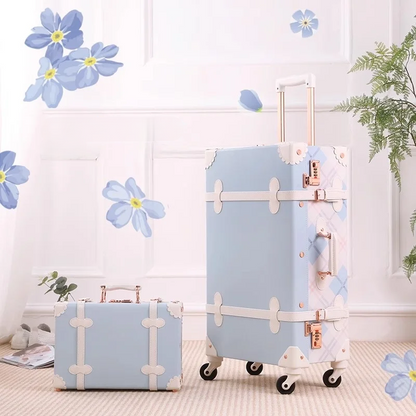Vintage Style Hardside Luggage Set Valencia