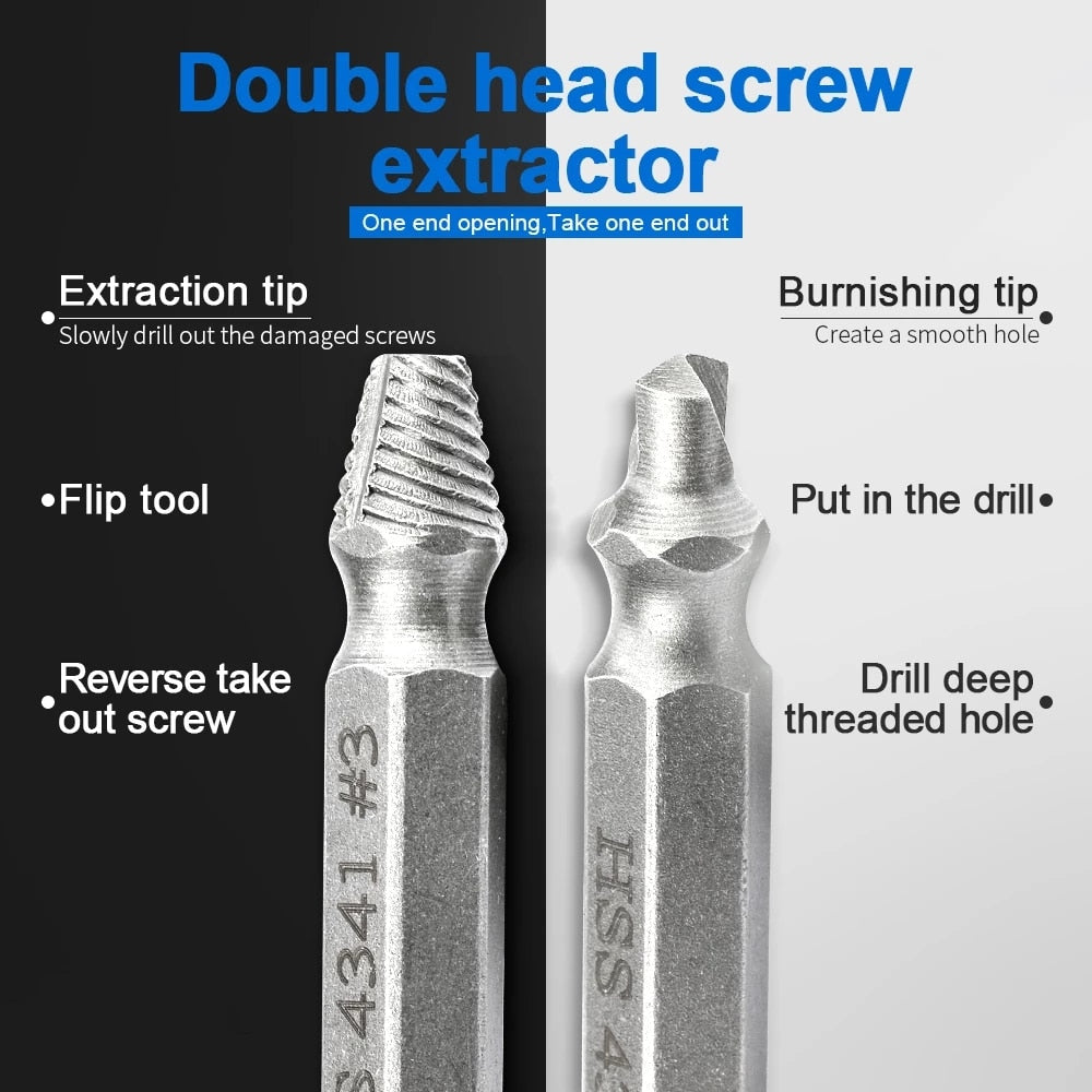 Easy Out Damaged Screw Extractor Tool