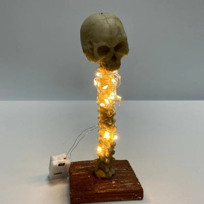 Dark Skull Desk Light Lamp