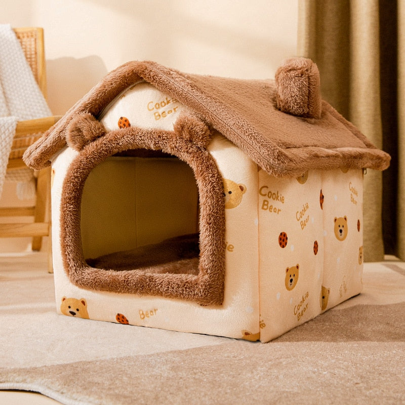 Cozy Pet Hut for Small Animals