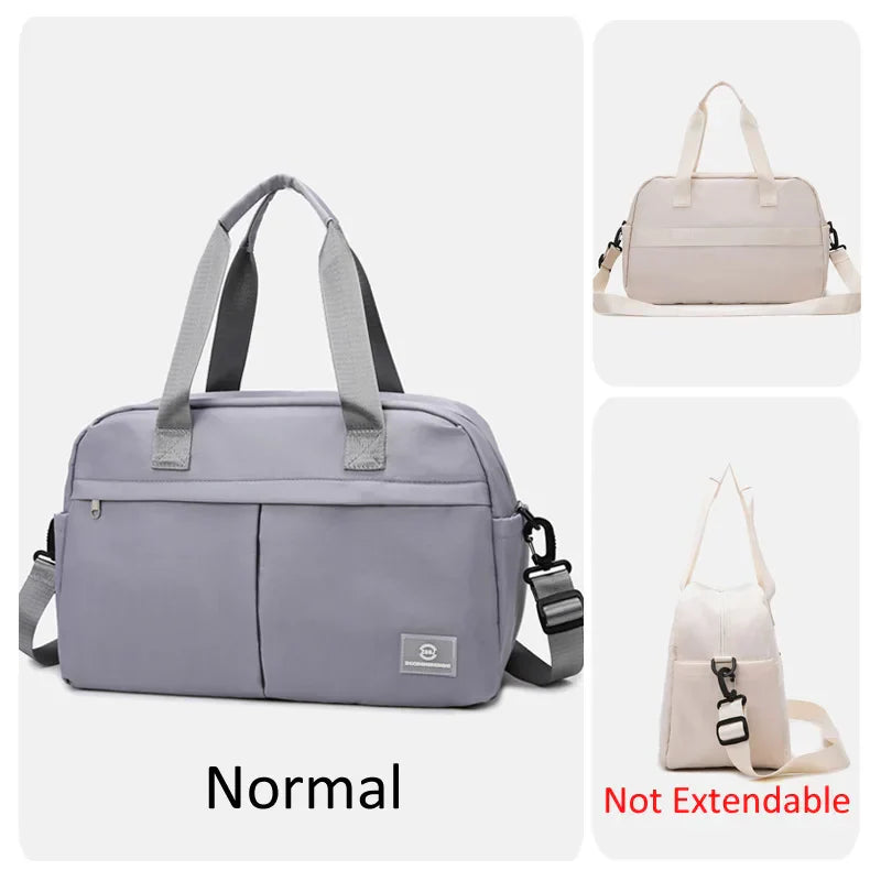 Spacious Expandable Travel Duffel Bag