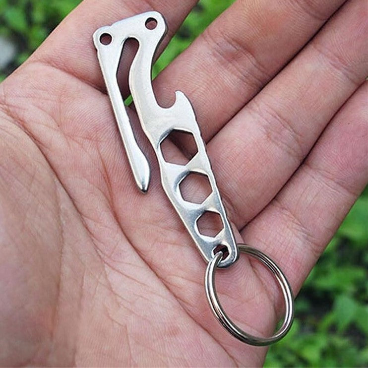 Practical 6-in-1 Pocket Multi Tool Keychain - Befez