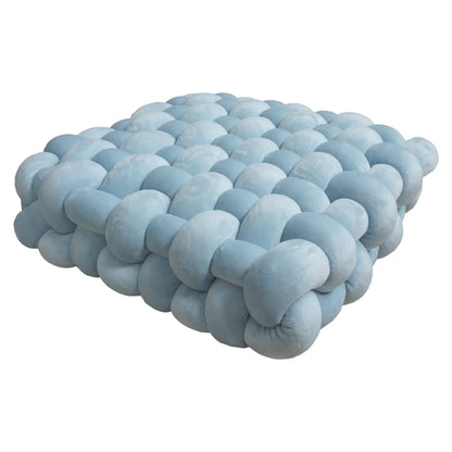 Plush Textured Knot Pillow