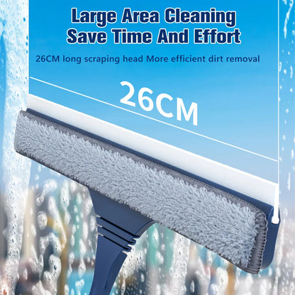 Easy Reach Window Cleaning Kit with Extendable Handle