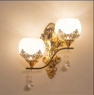 Warm Gold LED Ambient Wall Light