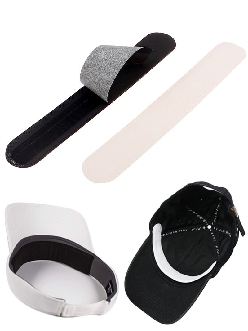 Breathable Sweat Absorbing Hat Liner Pads Set