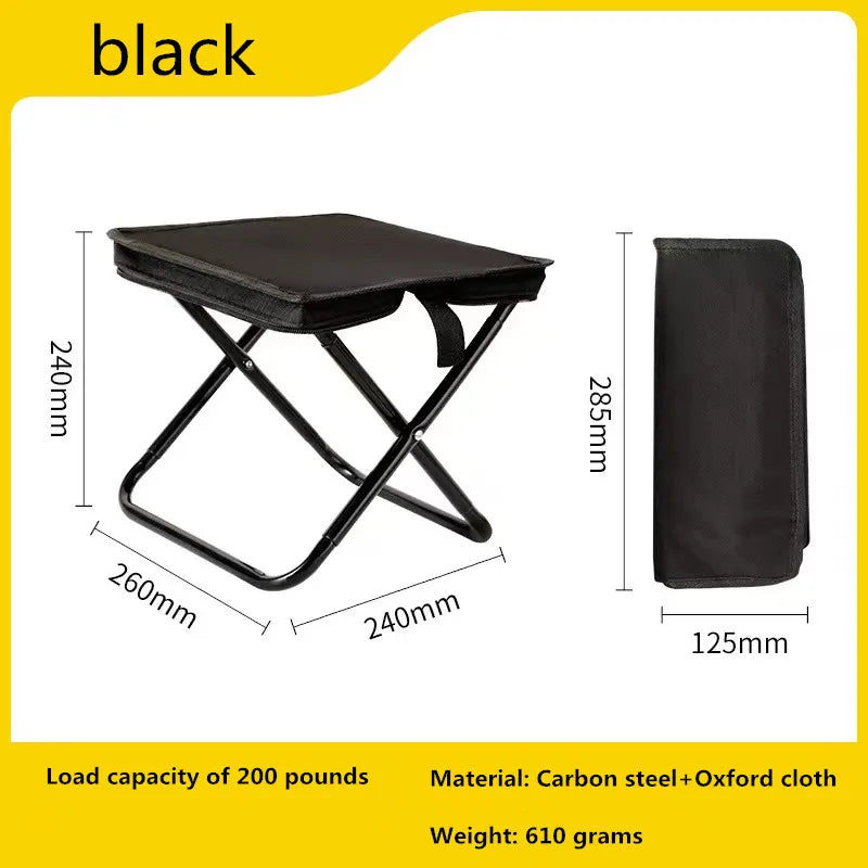 Compact Folding Outdoor Chair for Camping & Travel