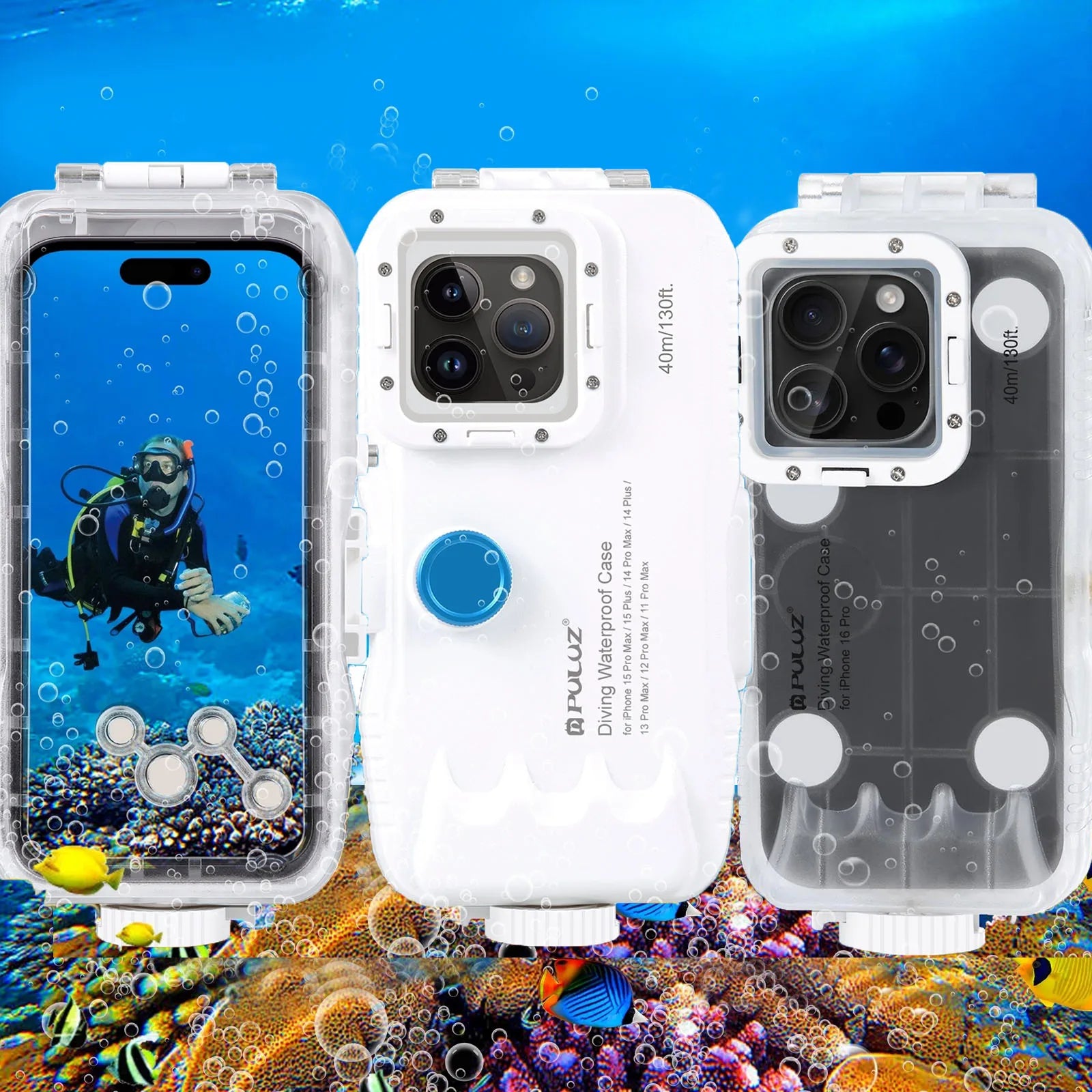 Waterproof iPhone Case with 40m Depth Protection - Befez