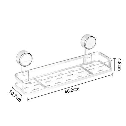 Easy Install Suction Cup Wall Shelf