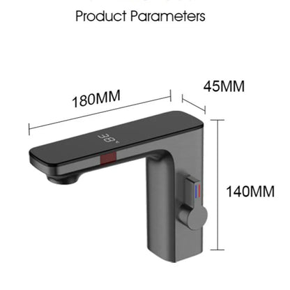 Water Saving Automatic Touch Faucet with LED Display