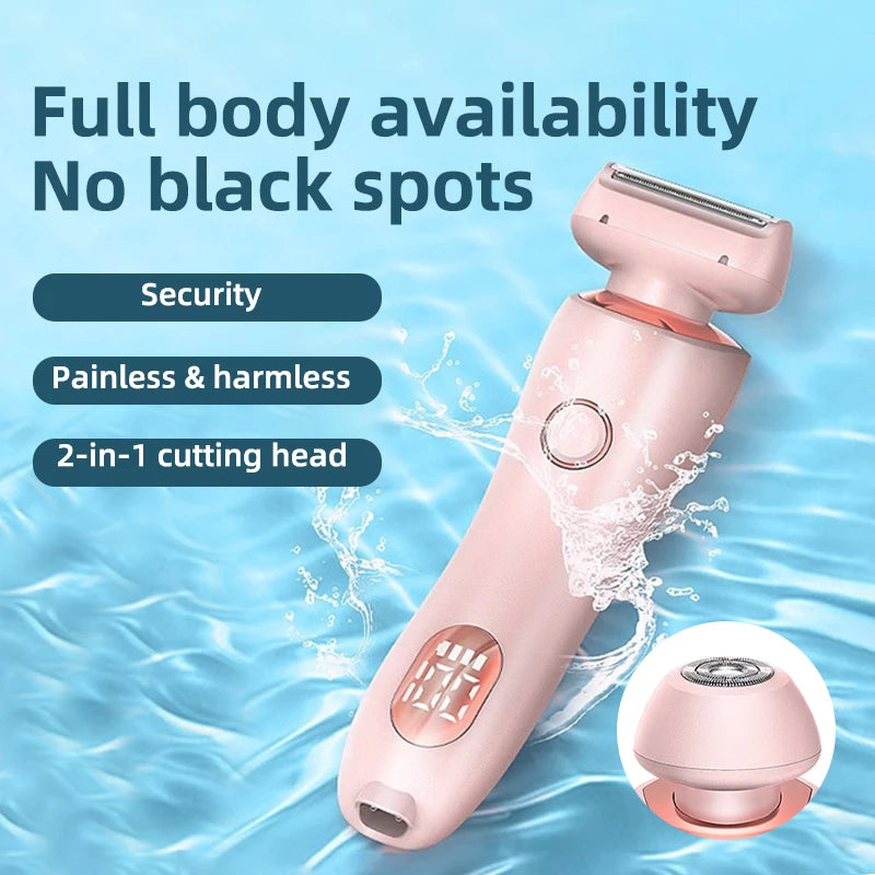 Smooth men's electric shaver