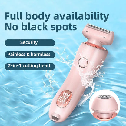 Smooth men's electric shaver