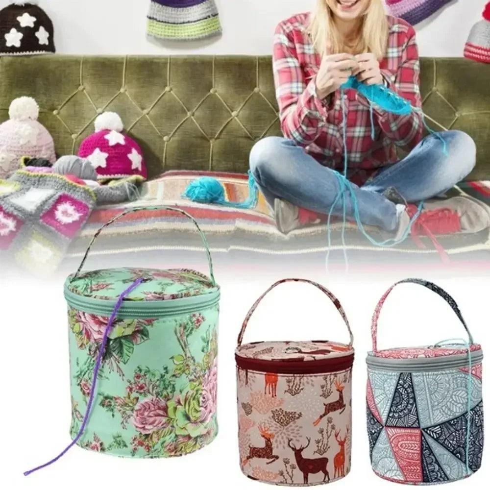 Practical Knitting Storage Bag