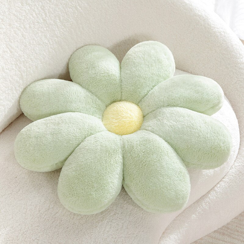 Soft Floral Pillow Cover
