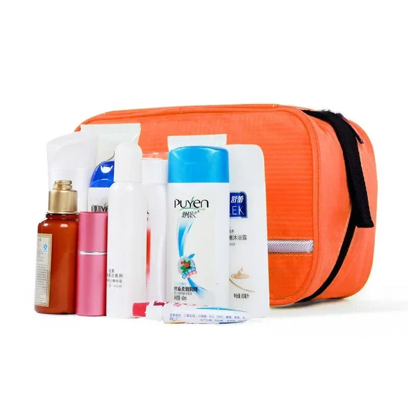 Portable Travel Toiletry Bag with Hooks