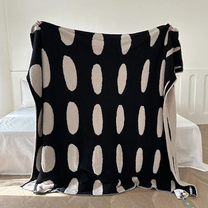 Cozy Fleece Sofa Throw Blanket