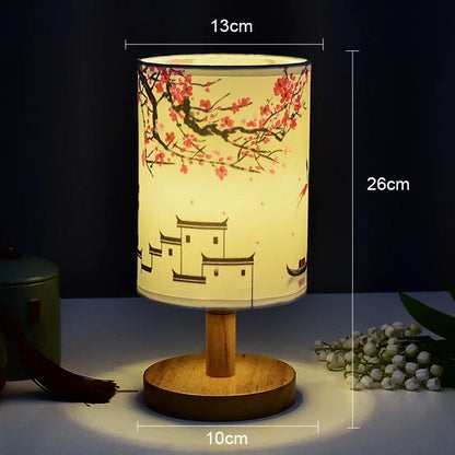 Traditional Chinese Dimmable Table Lamp