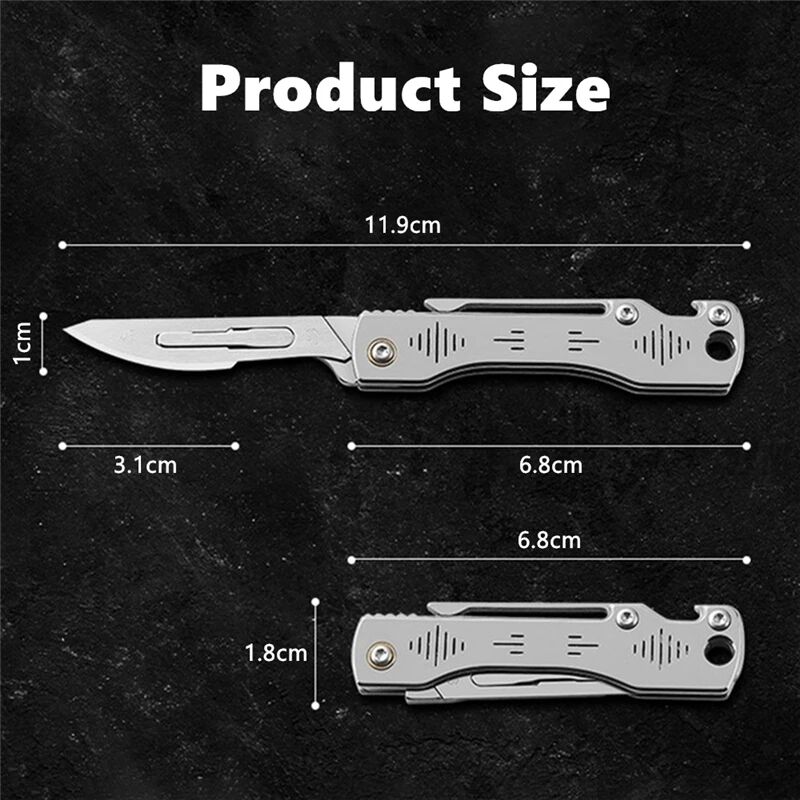 Durable Outdoor Folding Pocket Knife Set