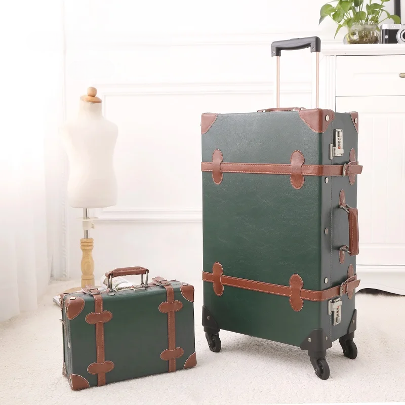 Vintage Style Hardside Luggage Set Valencia
