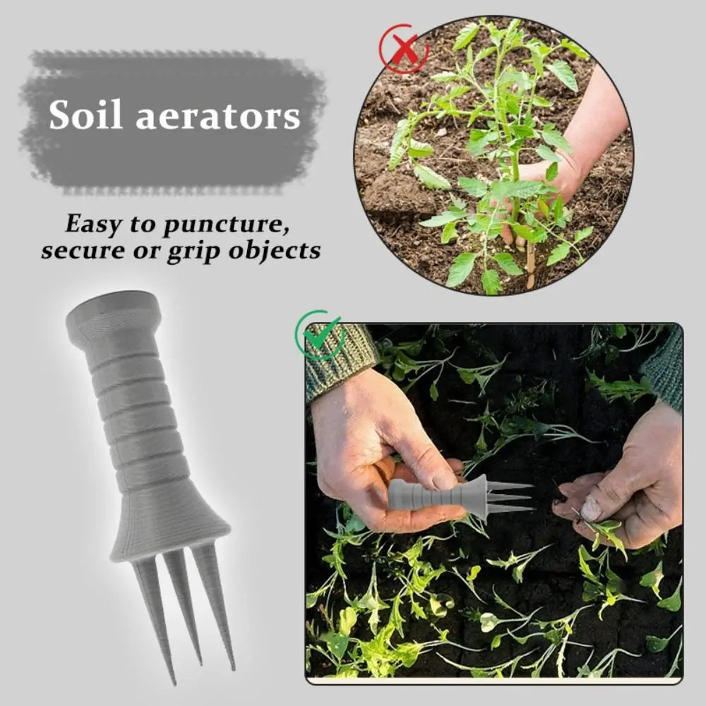 Easy Grip Garden Aerator Tool for Lawn Care