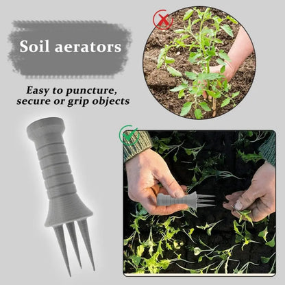Easy Grip Garden Aerator Tool for Lawn Care