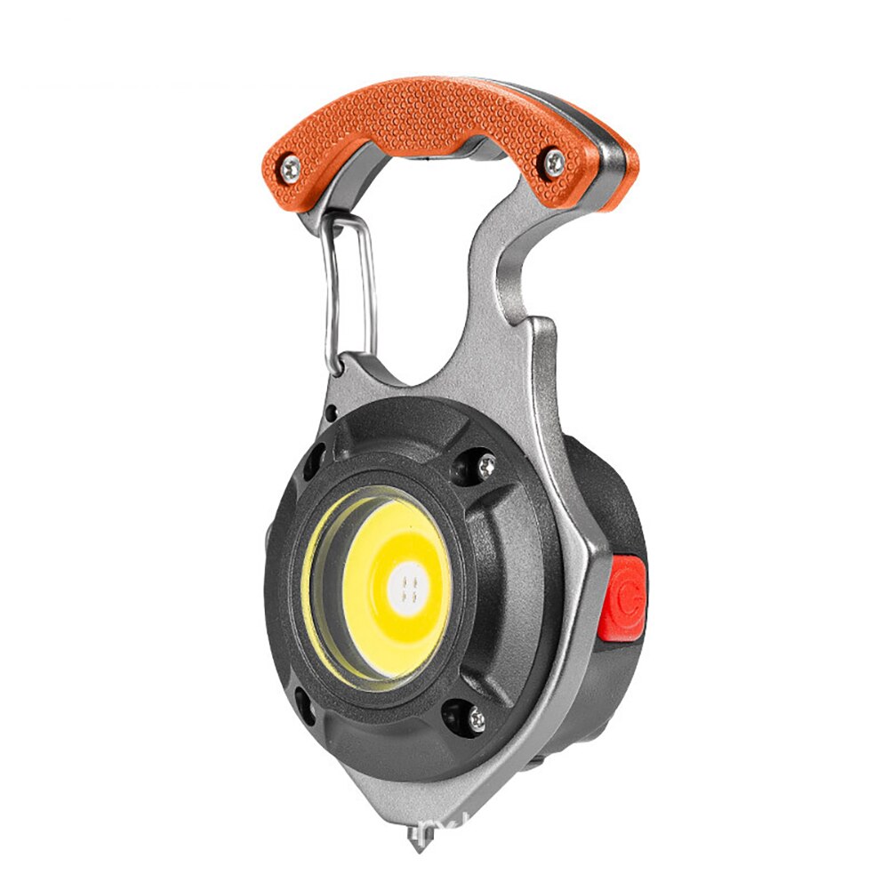 Compact Multi Tool LED Keychain Flashlight