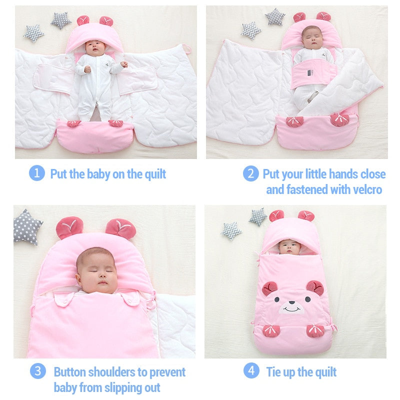 Cozy Teddy All in One Sleep Bag
