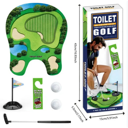 Fun Bathroom Golf Kit for Men